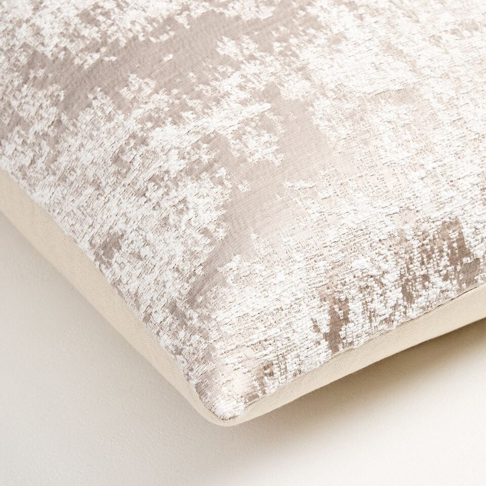 Abstract Jacquard Cushion Cover West Elm UK